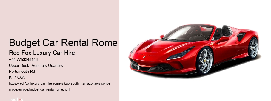Budget Car Rental Rome